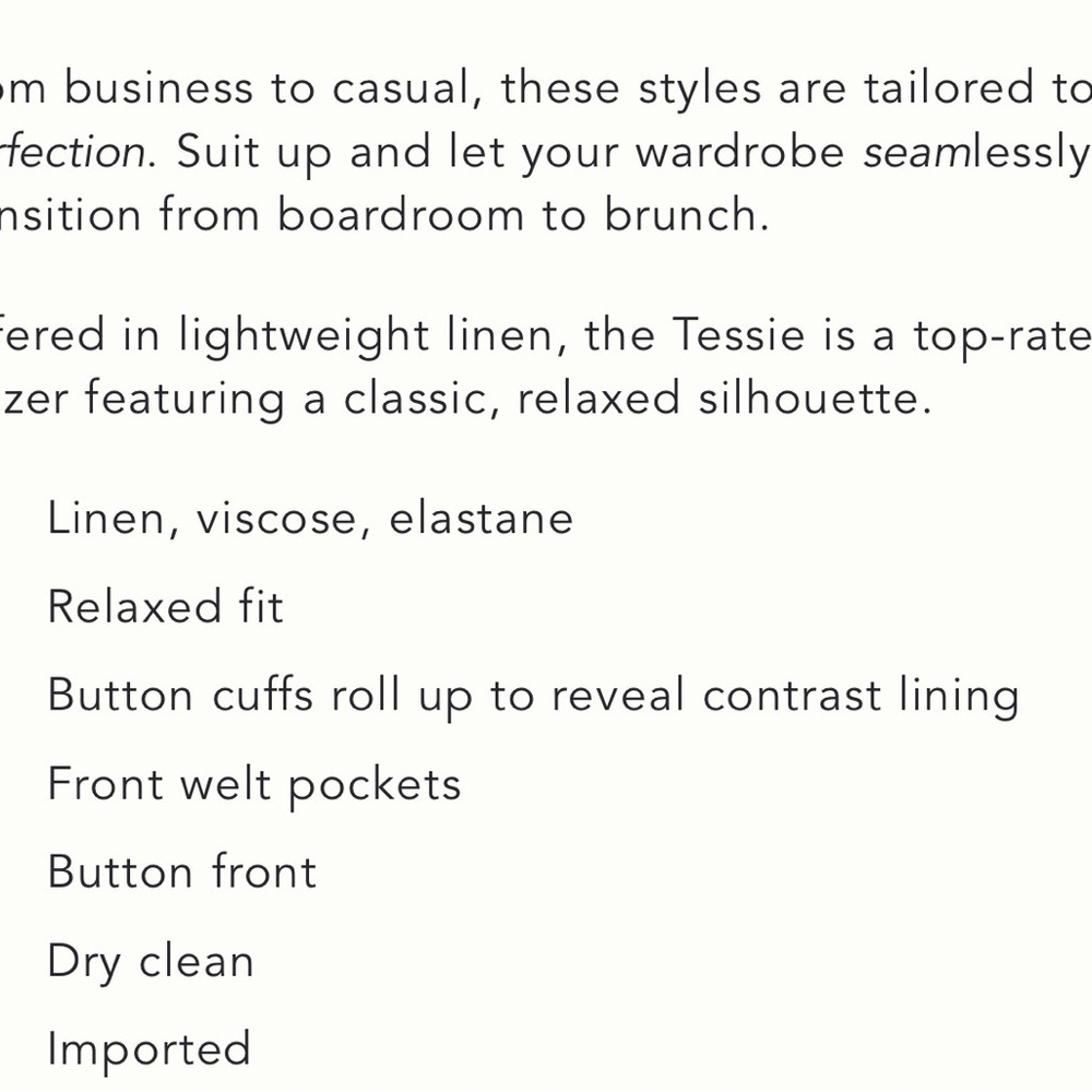 NWT The Tessie Blazer by Maeve: Linen Edition Powdered Sage - Picture 2 of 10